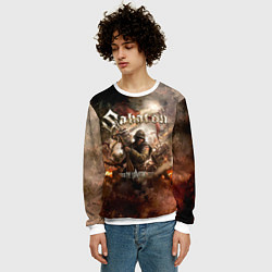 Свитшот мужской Sabaton, цвет: 3D-белый — фото 2