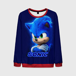 Свитшот мужской SONIC, цвет: 3D-красный