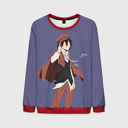 Свитшот мужской Ranpo Edogawa, цвет: 3D-красный