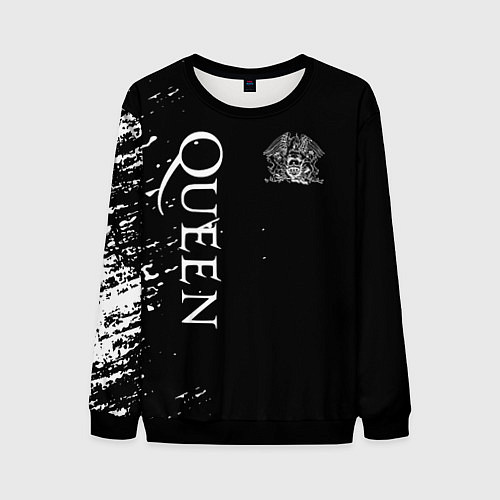 Мужской свитшот QUEEN / 3D-Черный – фото 1