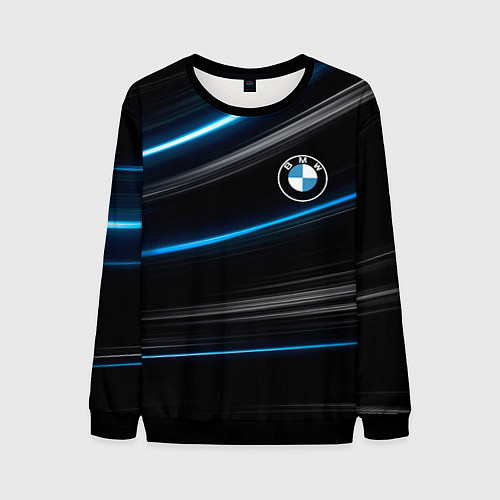 Мужской свитшот BMW / 3D-Черный – фото 1