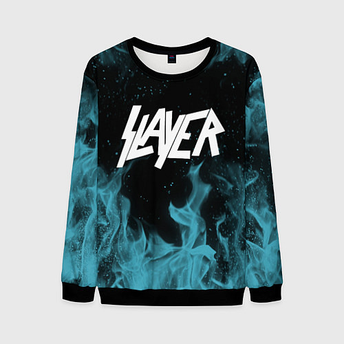Мужской свитшот Slayer / 3D-Черный – фото 1