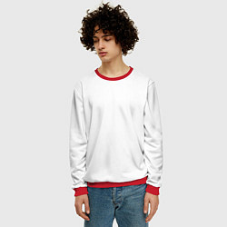 Свитшот мужской E?i 1 0, Тождество Эйлера, цвет: 3D-красный — фото 2