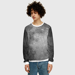 Свитшот мужской ЛУНА, цвет: 3D-белый — фото 2