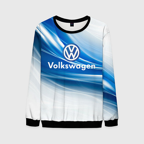 Мужской свитшот Volkswagen / 3D-Черный – фото 1