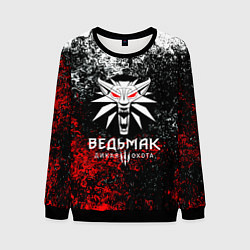 Свитшот мужской The Witcher 3, цвет: 3D-черный