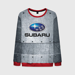 Свитшот мужской SUBARU, цвет: 3D-красный