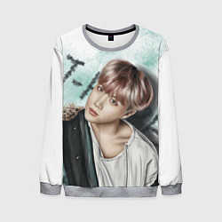 Свитшот мужской BTS, цвет: 3D-меланж