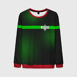 Свитшот мужской Пограничные Войска, цвет: 3D-красный