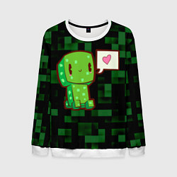 Мужской свитшот Minecraft Creeper