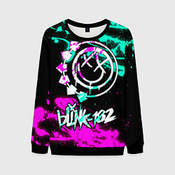 Свитшот мужской Blink-182 6, цвет: 3D-черный