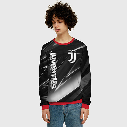 Мужской свитшот JUVENTUS / 3D-Красный – фото 3
