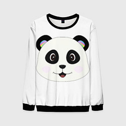 Свитшот мужской Panda, цвет: 3D-черный