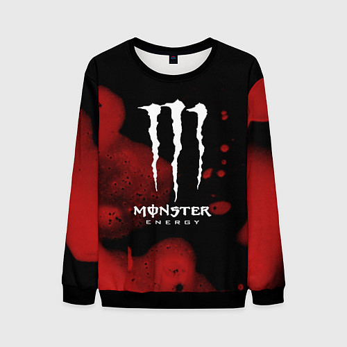 Мужской свитшот MONSTER ENERGY / 3D-Черный – фото 1