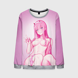 Свитшот мужской DARLING IN THE FRANXX, цвет: 3D-меланж