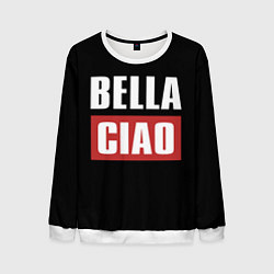 Свитшот мужской Bella Ciao, цвет: 3D-белый