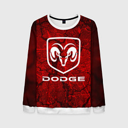 Свитшот мужской DODGE, цвет: 3D-белый