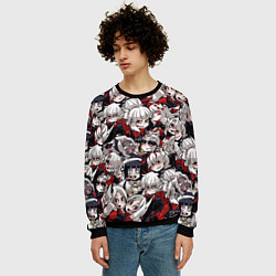 Свитшот мужской Helltaker, цвет: 3D-черный — фото 2