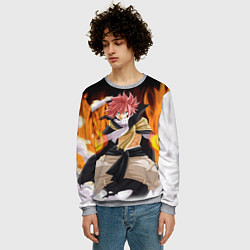 Свитшот мужской FAIRY TAIL ХВОСТ ФЕИ, цвет: 3D-меланж — фото 2