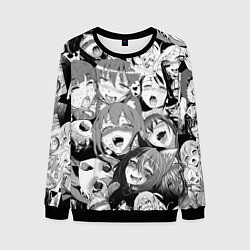 Свитшот мужской СЕНПАЙ SENPAI, цвет: 3D-черный