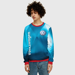 Свитшот мужской VOLKSWAGEN, цвет: 3D-красный — фото 2
