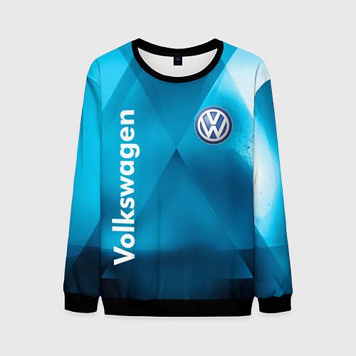 Мужской свитшот VOLKSWAGEN / 3D-Черный – фото 1
