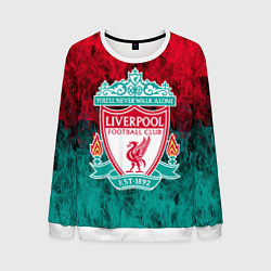 Свитшот мужской LIVERPOOL, цвет: 3D-белый