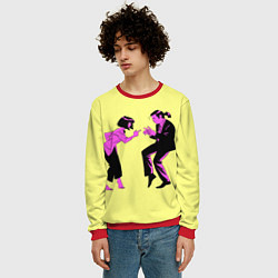 Свитшот мужской Криминальное чтиво, цвет: 3D-красный — фото 2