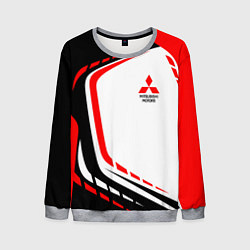 Свитшот мужской Mitsubishi EVO Uniform, цвет: 3D-меланж