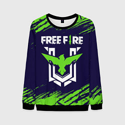 Свитшот мужской FREE FIRE ФРИ ФАЕР, цвет: 3D-черный
