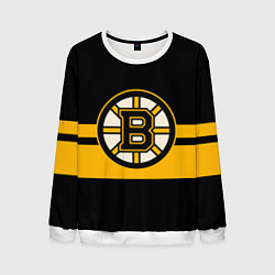 Свитшот мужской BOSTON BRUINS NHL, цвет: 3D-белый