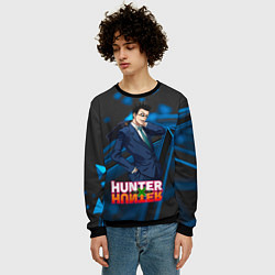 Свитшот мужской Леорио Hunter x Hunter, цвет: 3D-черный — фото 2
