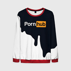 Свитшот мужской Pornhub, цвет: 3D-красный