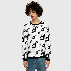 Свитшот мужской JoJo Bizarre Adventure, цвет: 3D-черный — фото 2