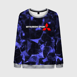 Свитшот мужской MITSUBISHI, цвет: 3D-меланж