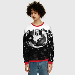 Свитшот мужской Five Nights At Freddys - Puppet, цвет: 3D-красный — фото 2