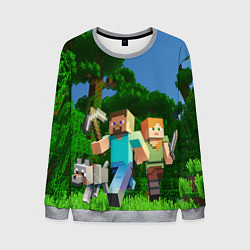 Мужской свитшот Minecraft