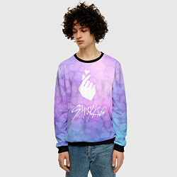 Свитшот мужской Stray Kids, цвет: 3D-черный — фото 2