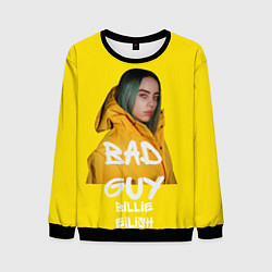 Свитшот мужской Billie Eilish Билли Айлиш, цвет: 3D-черный