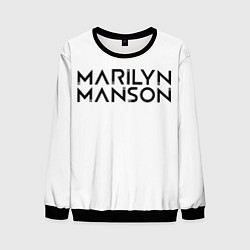 Свитшот мужской Marilyn Manson, цвет: 3D-черный