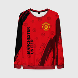 Свитшот мужской MANCHESTER UNITED, цвет: 3D-красный