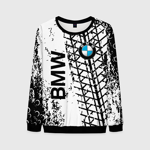 Мужской свитшот BMW / 3D-Черный – фото 1