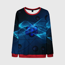 Свитшот мужской Атом, цвет: 3D-красный