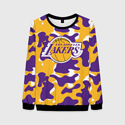 Свитшот мужской LA LAKERS ЛЕЙКЕРС, цвет: 3D-черный