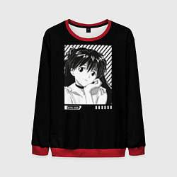 Свитшот мужской Аска ева 02, цвет: 3D-красный