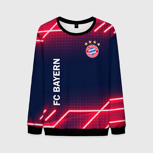 Мужской свитшот БАВАРИЯ / 3D-Черный – фото 1