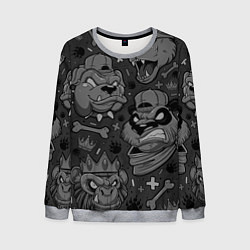 Мужской свитшот CRAZY ANIMALS
