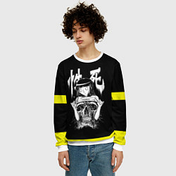 Свитшот мужской Horror Girl, цвет: 3D-белый — фото 2