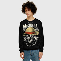 Свитшот мужской MUGIWARA ONE PIECE, цвет: 3D-черный — фото 2