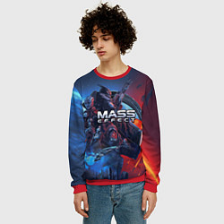 Свитшот мужской Mass EFFECT Legendary ed, цвет: 3D-красный — фото 2